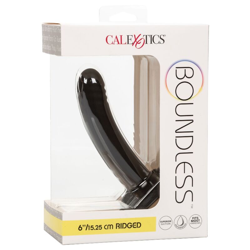 CALEXOTICS - BOUNDLESS DILDO 15.25 CM GURT KOMPATIBEL