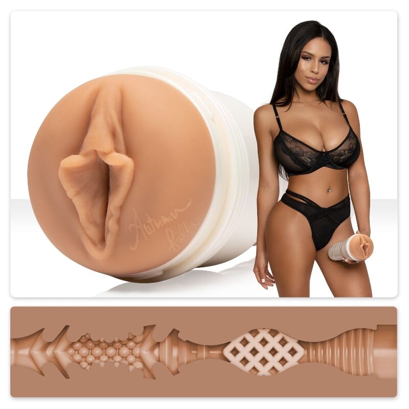 FLESHLIGHT GIRLS - AUTUMN FALLS CREME TEXTUR VAGINA