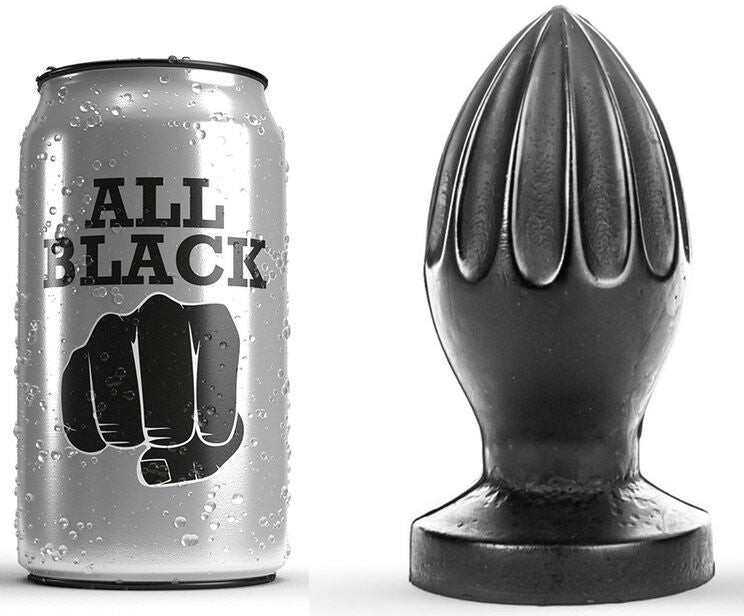 ALL BLACK - ANALSTECKER 12 CM