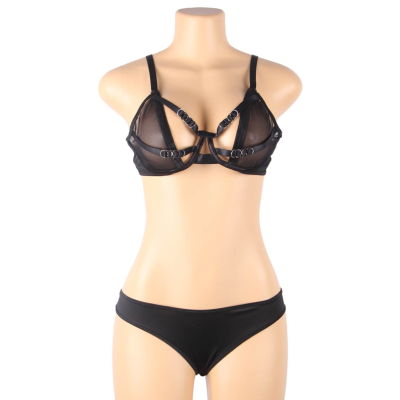 QUEEN LINGERIE - ZWEITEILIGES SET S/M