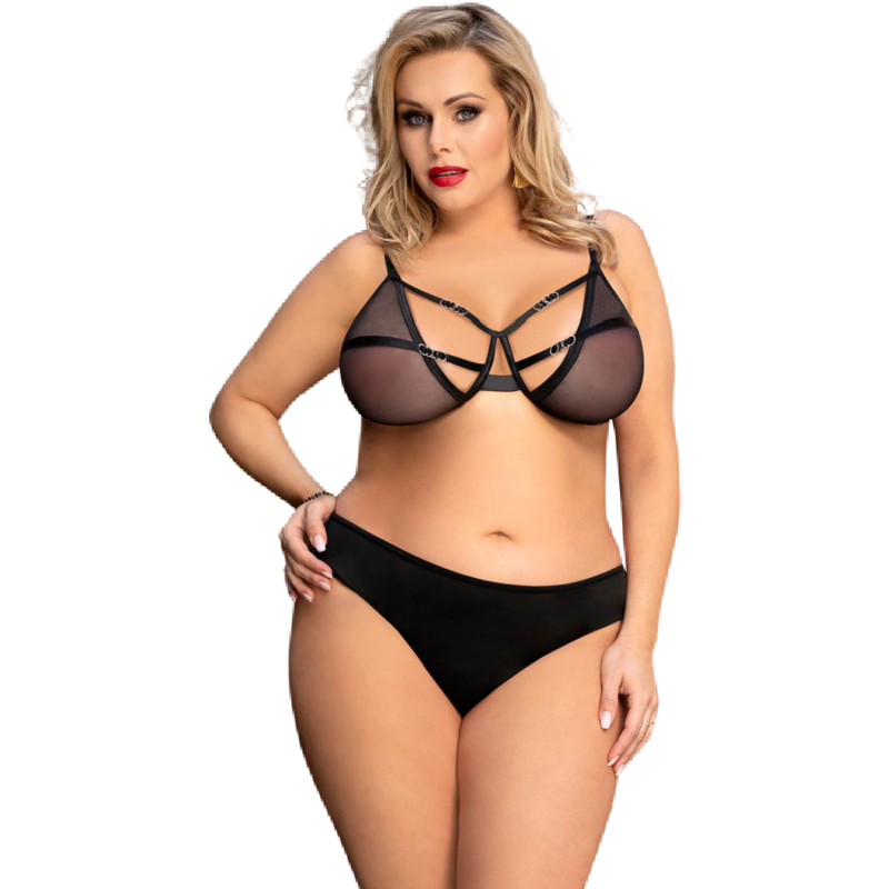 QUEEN LINGERIE - ZWEITEILIGES SET S/M