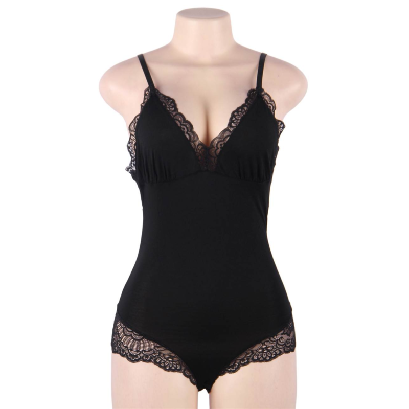 QUEEN LINGERIE - SPITZEN-TEDDY S/M