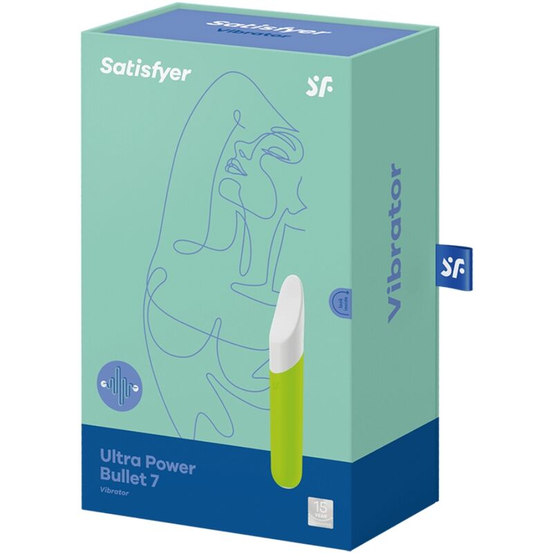 SATISFYER - ULTRA POWER BULLET 7 GRÜN