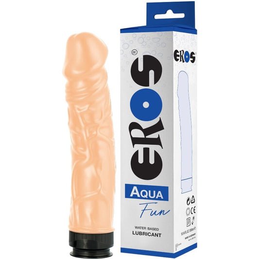 EROS - AQUA FUN DILDO UND SCHMIERMITTEL AUF WASSERBASIS