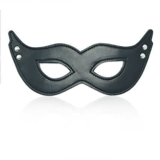 OHMAMA FETISH - PU-MASKE MIT KLEMMEN