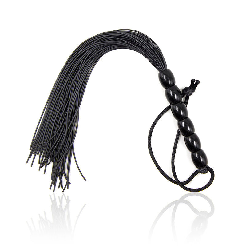 OHMAMA FETISH - GERIPPTER SILIKONGRIFF FLOGGER 26 CM