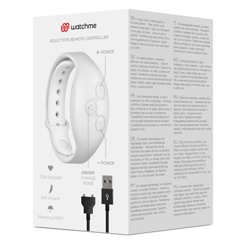 WATCHME - WIRELESS-TECHNOLOGIE-UHR WEISS