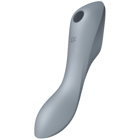 SATISFYER - CURVY TRINITY 3 AIR PULSE VIBRATOR GRAU