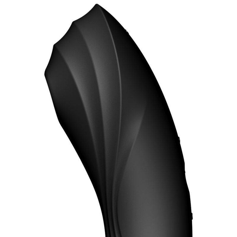 SATISFYER - CURVY TRINITY 4 AIR PULSE VIBRATOR SCHWARZ