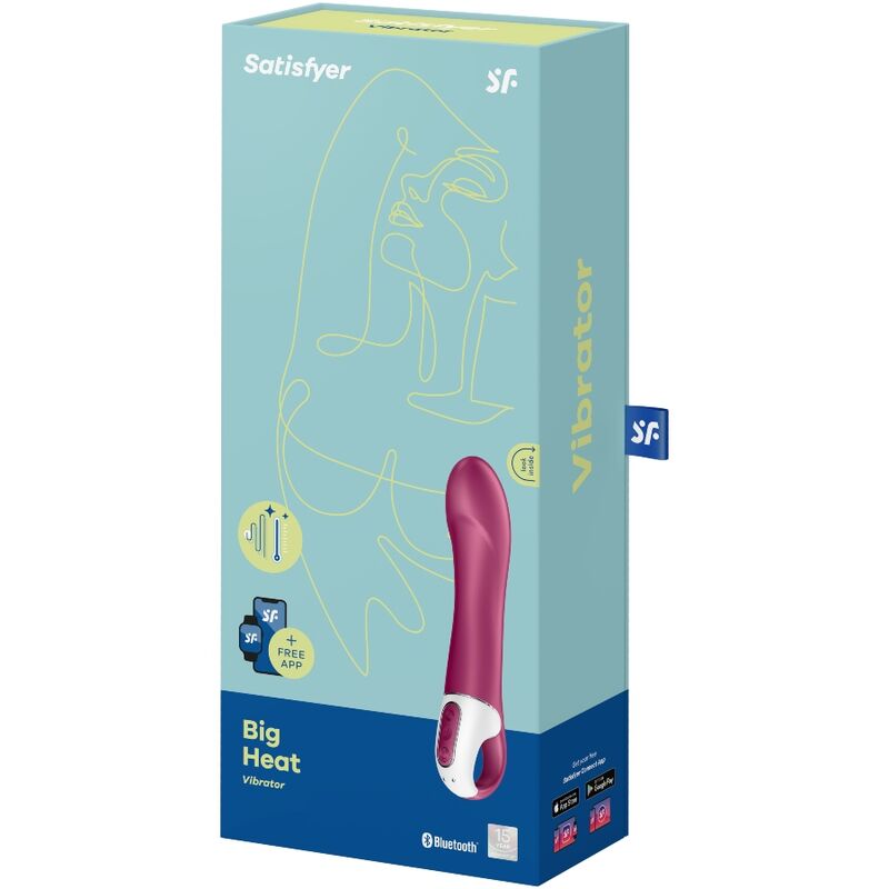 SATISFYER - BIG HEAT GSPOT VIBRATOR