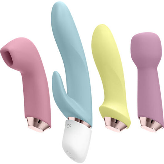 SATISFYER - MARVELOUS FOUR VIBRATOR UND LUFTPULSSET