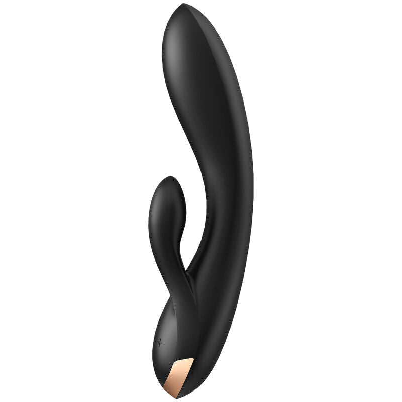 SATISFYER - DOUBLE FLEX VIBRATOR APP WEISS