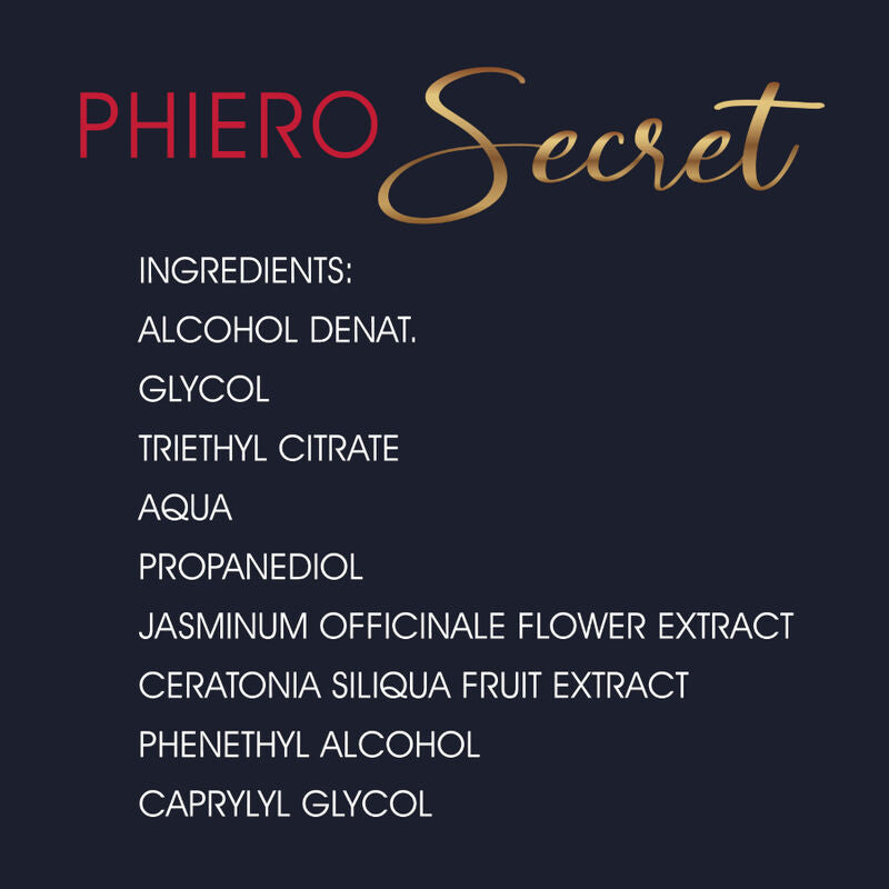 500 COSMETICS - PHIERO SECRET NATÜRLICHE GERUCHSLOSE KOMBINATION WEIBLICHER SEXHORMONE 15 ML