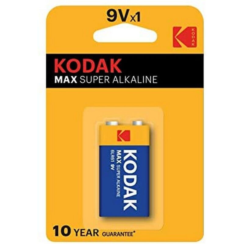 KODAK - MAX ALKALINE BATTERIE 9V LR61