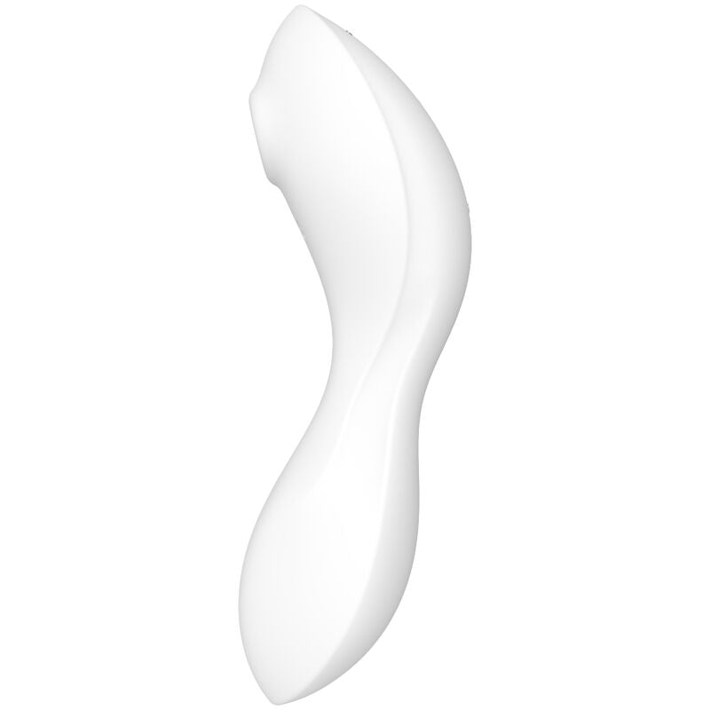 SATISFYER - CURVY TRINITY 5 AIR PULSE STIMULATOR & VIBRATOR APP WEISS