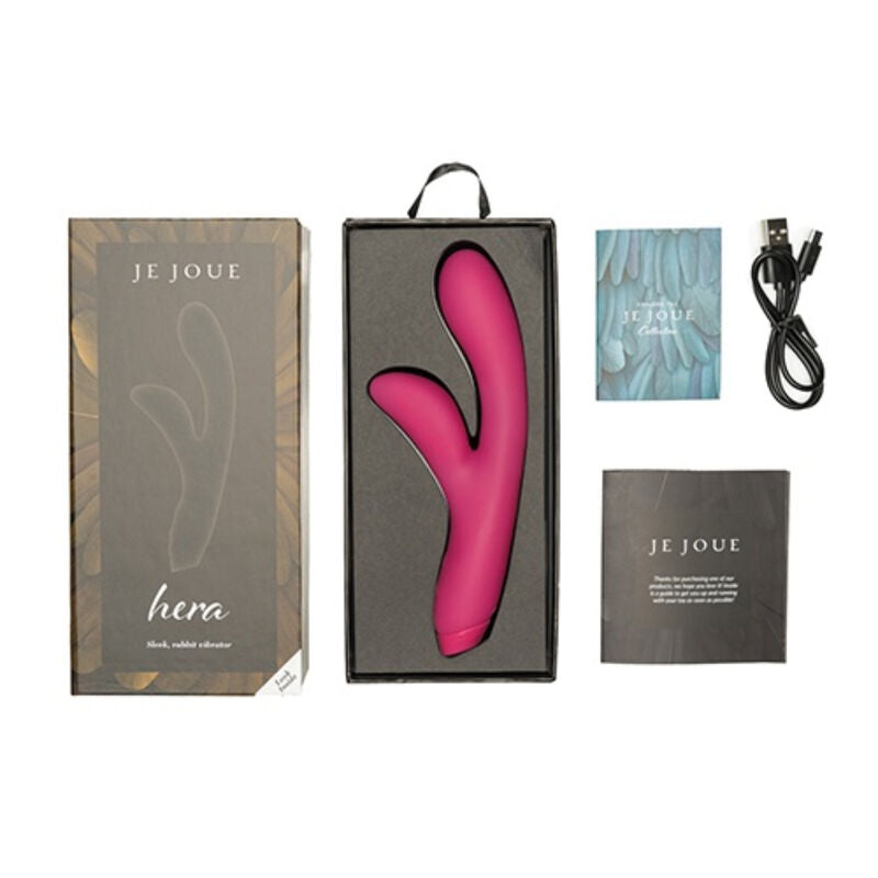 JE JOUE - HERA KANINCHENVIBRATOR - FUCHSIA