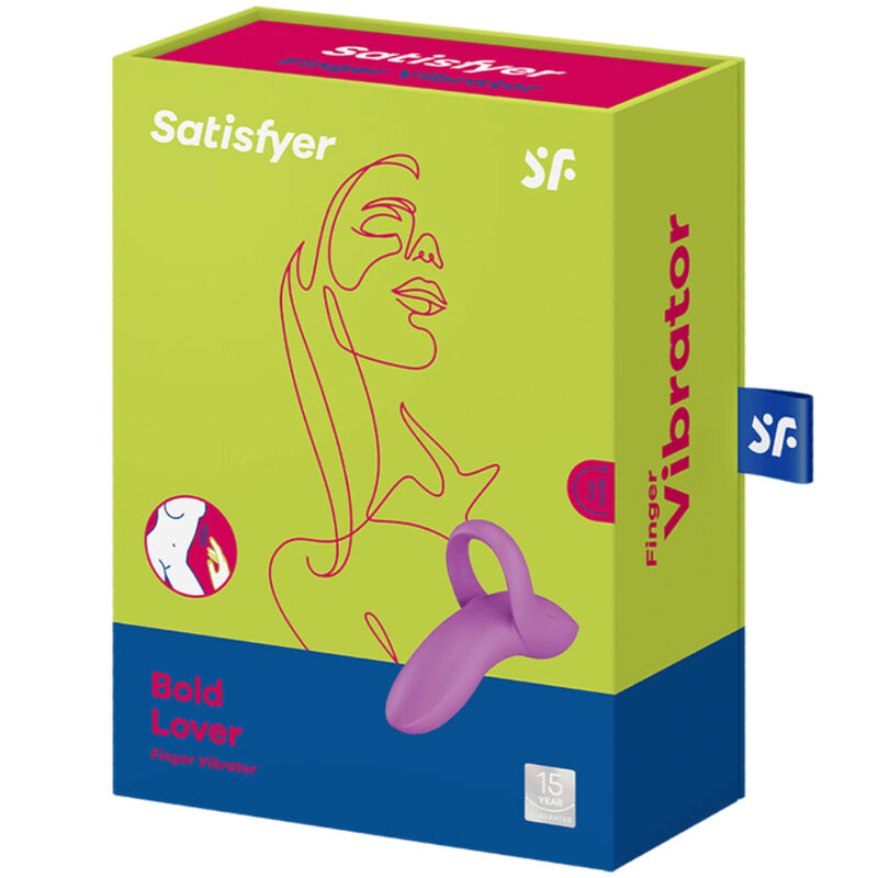 SATISFYER - BOLD LOVER FINGERVIBRATOR WEISS