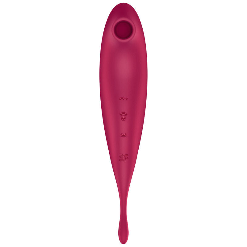 SATISFYER - TWIRLING PRO+ AIR PULSE STIMULATOR & VIBRATOR APP ROT