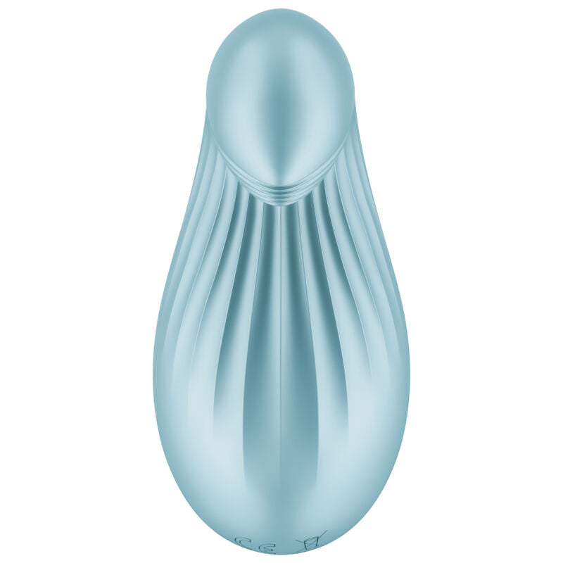 SATISFYER - DIPPING DELIGHT AUFLEGVIBRATOR BLAU