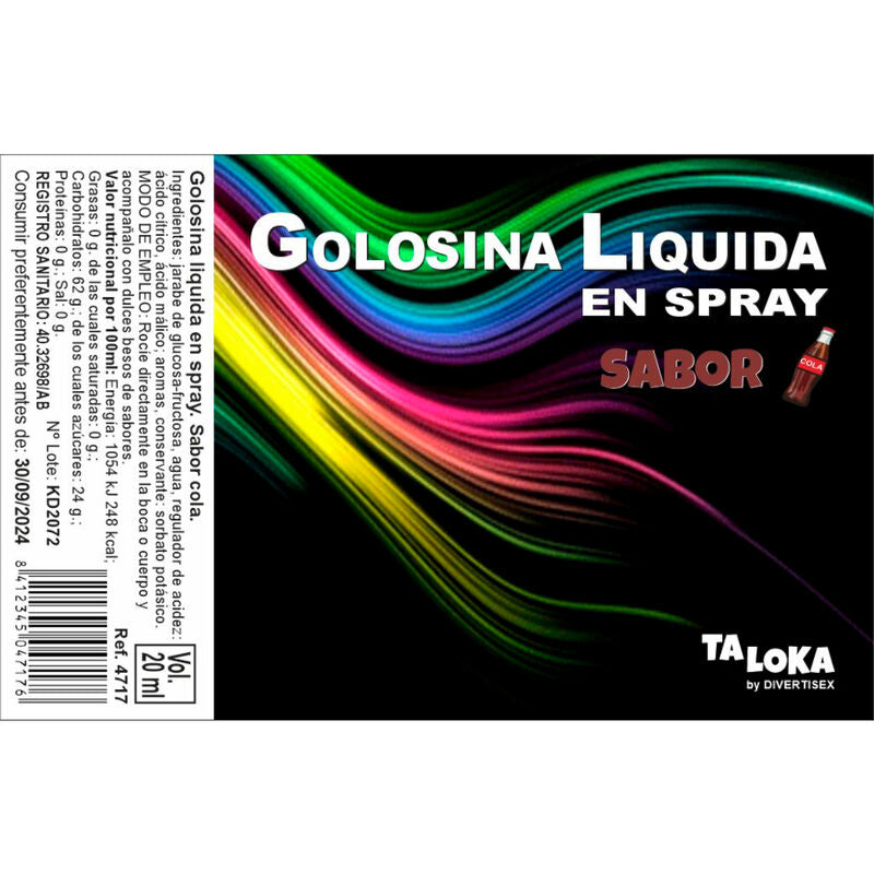 TALOKA - FLÜSSIGES COLA-SÜSSIGKEITSSPRAY