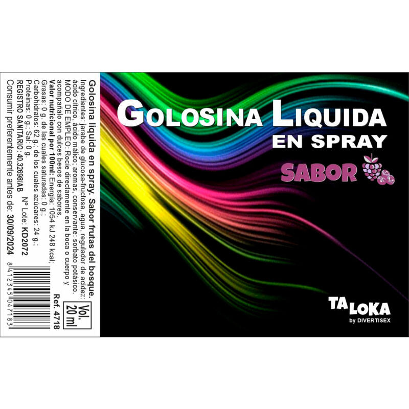 TALOKA - FLÜSSIGES BEEREN-SÜSSIGKEITSSPRAY