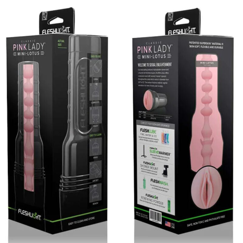 FLESHLIGHT - PINK LADY MINI-LOTUS-MASTURBATOR