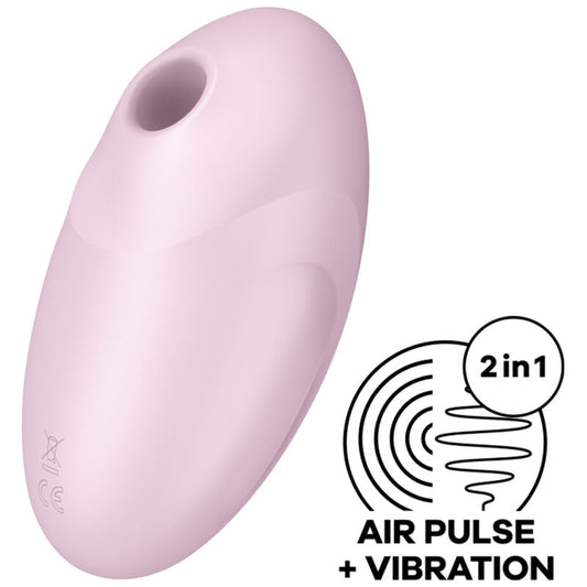 SATISFYER - VULVA LOVER 3 LUFTPULSSTIMULATOR & VIBRATOR SCHWARZ