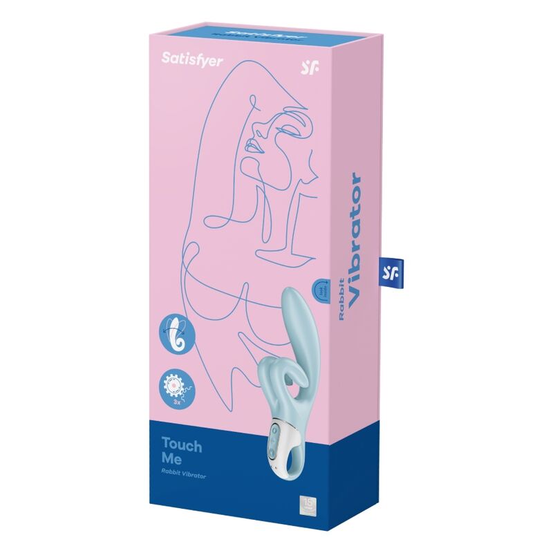 SATISFYER - TOUCH ME RABBIT VIBRATION ROT