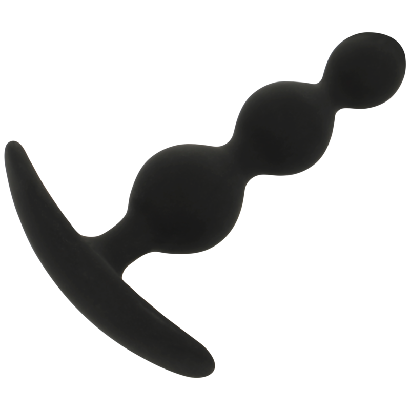 OHMAMA - ANALKUGELKETTE 10 CM - SCHWARZ