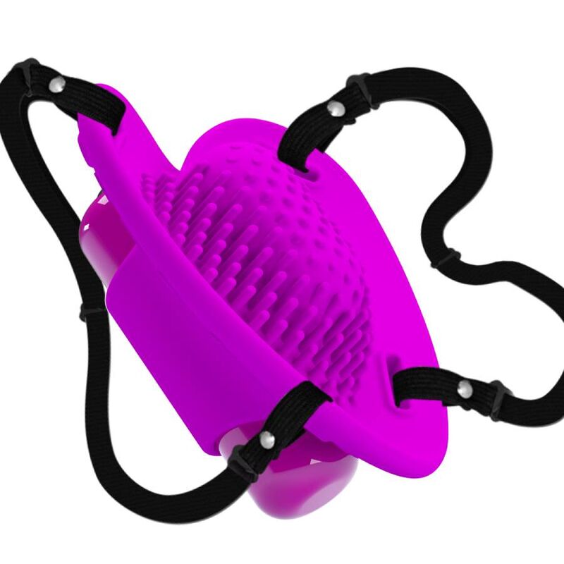 PRETTY LOVE - HEARTBEAT CLITORIS MASSAGER 10 VIBRATIONSMODI LILA