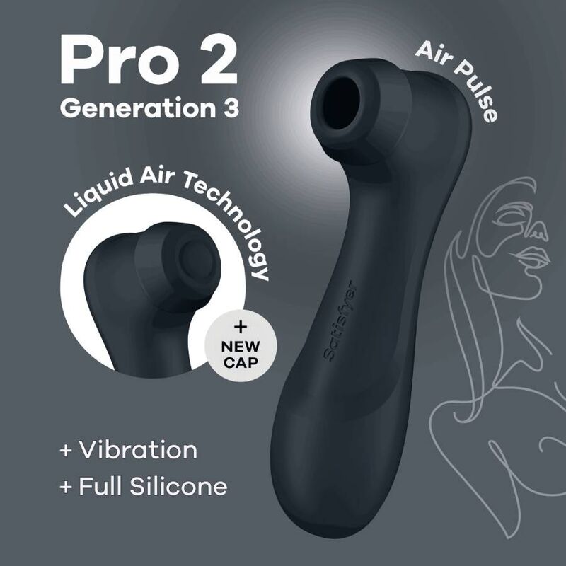 SATISFYER - PRO 2 GENERATION 3 LIQUID AIR TECHNOLOGY WEINROT