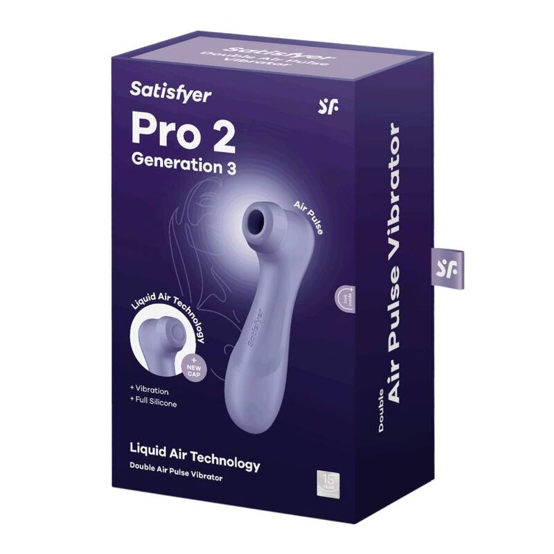 SATISFYER - PRO 2 GENERATION 3 LIQUID AIR TECHNOLOGY WEINROT