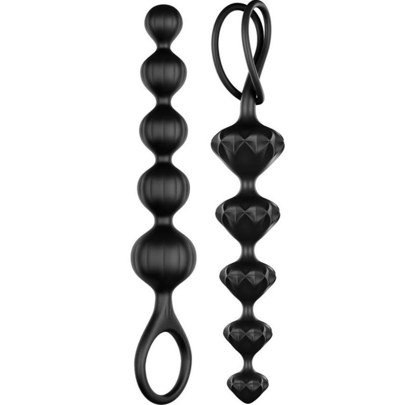 SATISFYER - LOVE BEADS SCHWARZ