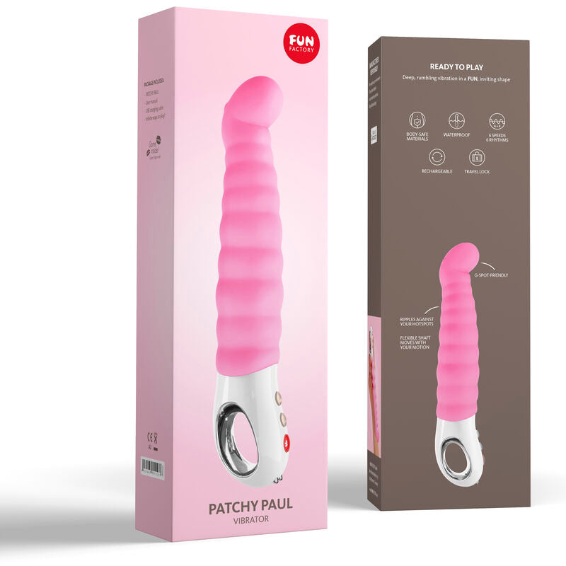 FUN FACTORY - PATCHY PAUL G5 G-SPOT-VIBRATOR CANDY ROSE