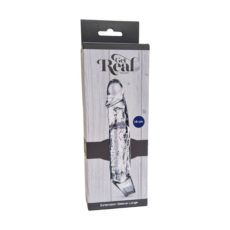 GET REAL - VERLNGERUNG LANG 19 CM TRANSPARENT