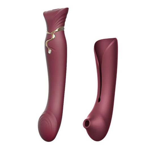 ZALO - QUEEN SET PULSE WAVE CLIT STIM ROT