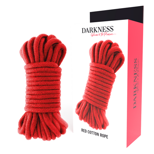 DARKNESS - JAPANISCHES SEIL 5 M ROT