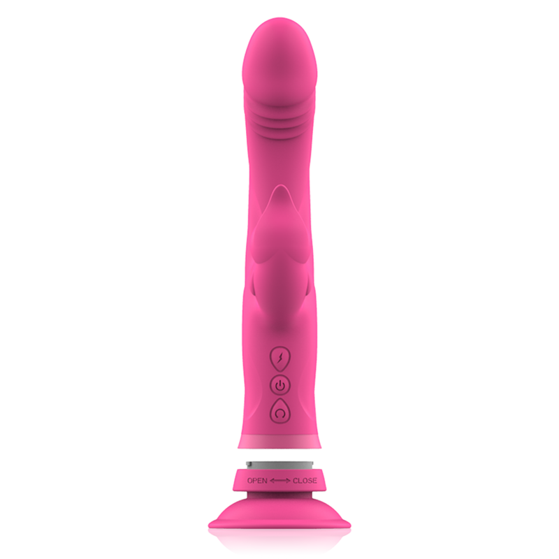 INTENSE - JULIO RABBIT VIBRATOR ROSA SILIKON