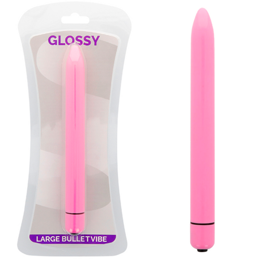 GLOSSY - SCHLANKER VIBRATOR DEEP ROSE