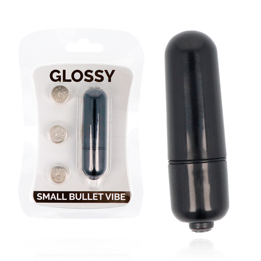 GLOSSY - KLEINE BULLET VIBE SCHWARZ