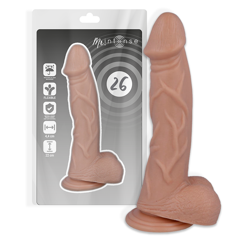 MR INTENSE - 26 REALISTISCHER PENIS 22 CM -O- 4.4 CM