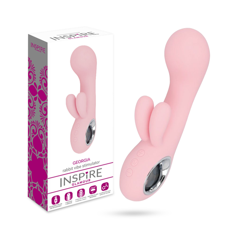 INSPIRE GLAMOUR - GEORGIA VIBRATOR ROSA