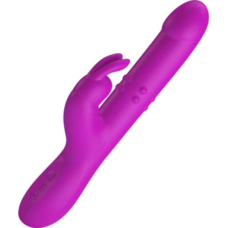 PRETTY LOVE - REESE VIBRATOR MIT LILA ROTATION