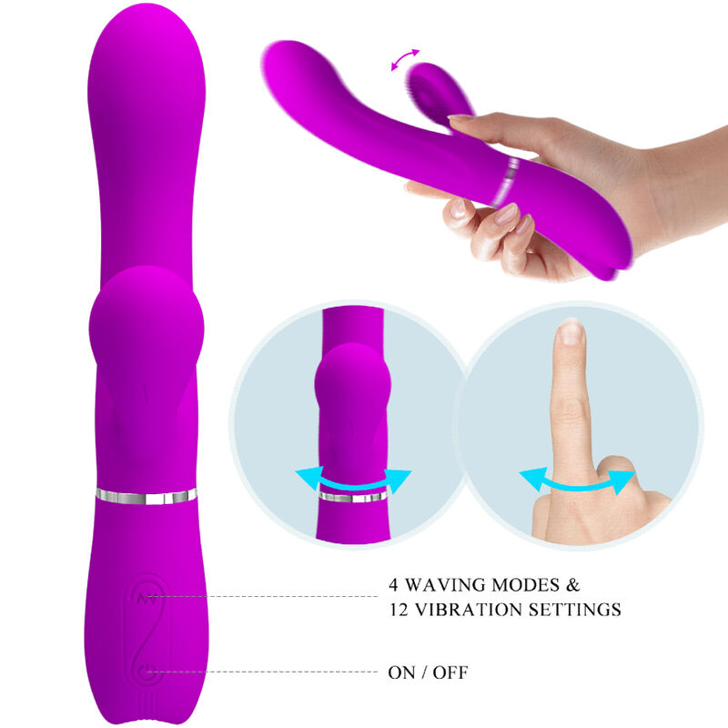 PRETTY LOVE - KLITORIS-STIMULATOR-VIBRATOR