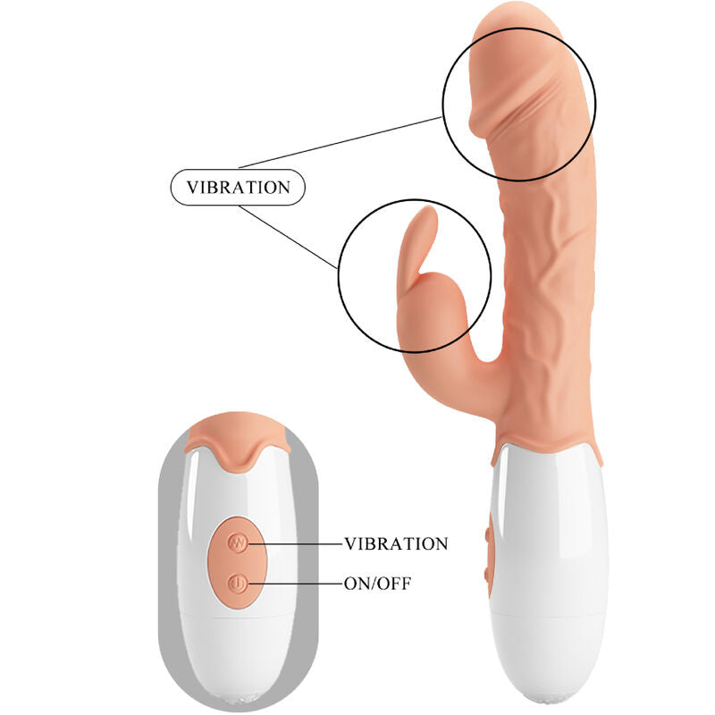 PRETTY LOVE - OSTERHASEN-VIBRATOR MIT STIMULATOR