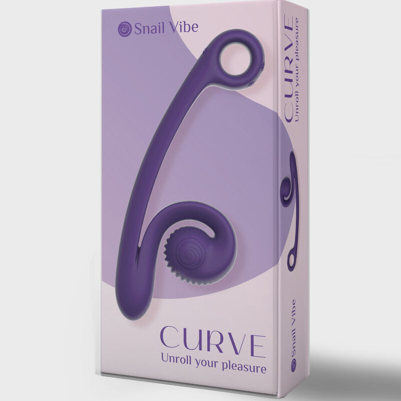 SNAIL VIBE - CURVE VIBRATOR ROSA