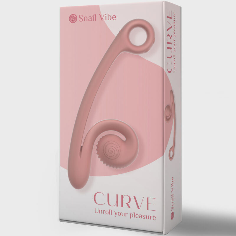 SNAIL VIBE - CURVE VIBRATOR ROSA