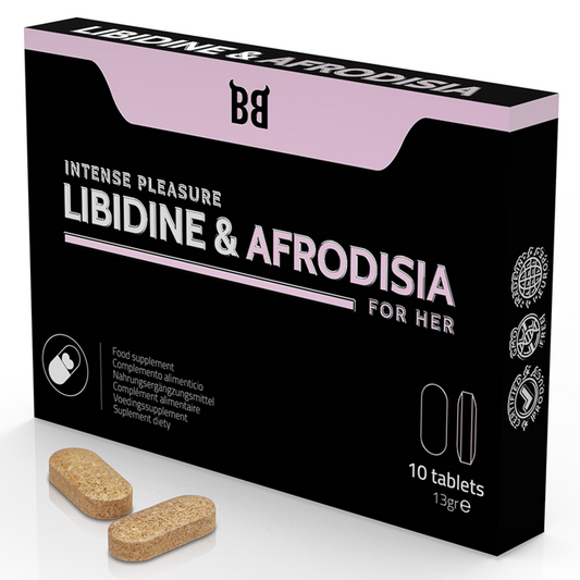 BLACK BULL - LIBIDINE & AFRODISIA INTENSIVES VERGNÜGEN FÜR SIE 10 TABLETTEN