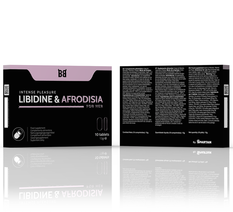 BLACK BULL - LIBIDINE & AFRODISIA INTENSIVES VERGNÜGEN FÜR SIE 10 TABLETTEN