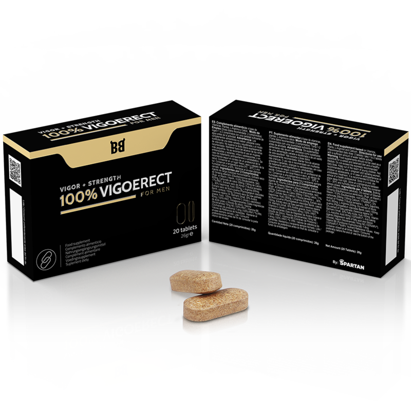 BLACK BULL - 100 % VIGOERECT VIGOR + STÄRKE FÜR MÄNNER 20 TABLETTEN